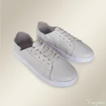 Tênis Casual Feminino de Couro Off 181.138 - Imagem 5