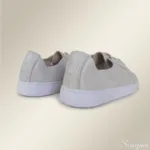 Tênis Casual Feminino de Couro Off 181.138 - Imagem 4