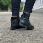 Bota de Couro Cano Curto Preta - 151.142 - Imagem 2