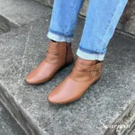 Bota de Couro Rasteira Havana - 295B - Imagem 4