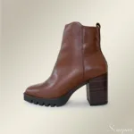 Bota Feminina de Couro Havana - 1740. - Imagem 2