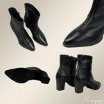 Bota Feminina Bico Fino Preta - 179.137 - Imagem 5