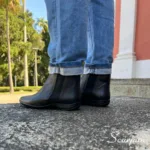 Bota Rasteira Feminina Preta - 299B - Imagem 3