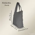 Bolsa de Couro Grande Amanda - Creme - Imagem 4