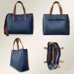 Bolsa de Couro Cecília - Marinho - Imagem 6