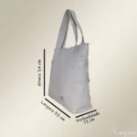 Bolsa de Couro Grande Amanda - Marfim - Imagem 6