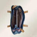Bolsa de Couro Cecília - Marinho - Imagem 5