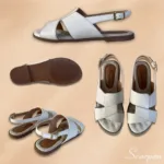 Sandália Rasteira Couro 158.123 Marfim - Imagem 5