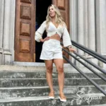 Tênis Feminino Casual de Couro Caramelo - 700-C020 - Imagem 2