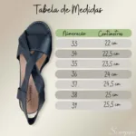 A Sandália Feminina de Couro 182.154 tem salto 3,5 de altura, solado em tr e elástico para facilitar o calce.