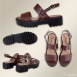 Sandália Tratorada Couro 120.158 Caramelo - Imagem 2