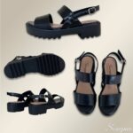 Sandália Tratorada Couro 120.158 Preto - Imagem 6