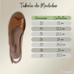 Sandália de Couro Feminina Salto Baixo 182.151 - Caramelo - Imagem 6