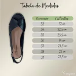 Sandália de Couro Feminina Salto Baixo 182.151 - Preto - Imagem 5