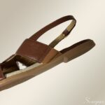 Sandália Rasteira Couro 158.123 Marrom - Imagem 3