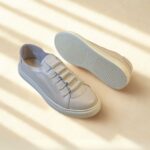 Tênis Casual Feminino de Couro OFF - Sofia - Imagem 5