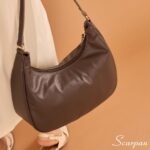 Bolsa de Couro Paloma - Pinhão - Imagem 4