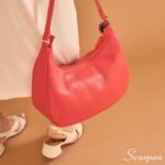 Bolsa de Couro Paloma - Vermelha - Imagem 3