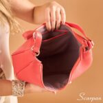 Bolsa de Couro Paloma - Vermelha - Imagem 5