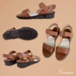 Sandálina Anabela em Couro 173.150 - Caramelo - Imagem 6