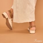 A sandália de couro feminina Salto Baixo avarca alia beleza, bem-estar e benefícios para a saúde.