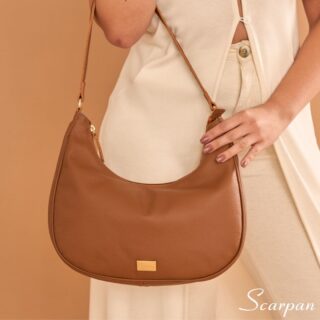 Bolsa de Couro Paloma - Caramelo