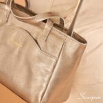 Bolsa de Couro Karen - Prata Velha - Imagem 4