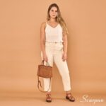 Bolsa de Couro Karen - Caramelo - Imagem 2