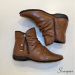 Bota Cano Curto Couro - Havana - 258B - Imagem 5