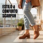 Mocassim Feminino de Couro Caramelo - 185.168 - Imagem 2