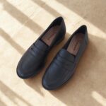Mocassim Feminino de Couro Preto - 185.168 - Imagem 5