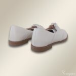 Tênis Feminino de Couro Off White - 178.169 - Imagem 2