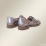 Tênis Feminino de Couro Prata Velha - 178.169 - Imagem 2