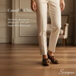 Mocassim Feminino em Couro 5820 - Pelo Onça - Imagem 8