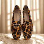 Mocassim Feminino em Couro 5820 - Pelo Onça - Imagem 6