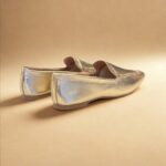 Mocassim em Couro Ouro - 72100. - Imagem 3