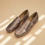 Mocassim Feminino em Couro 5820 - Prata Velho - Imagem 3