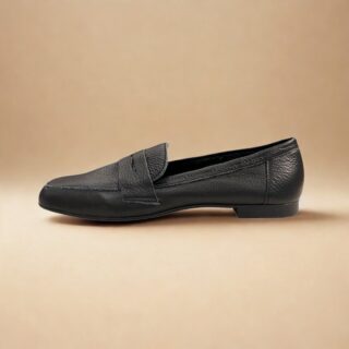 Mocassim Feminino em Couro 5820 - Preto