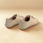 Tênis Feminino Casual em Couro Off White. - 1030001 - Imagem 2