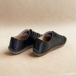 Tênis Feminino Casual em Couro Preto. - 1030001 - Imagem 2