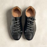 Tênis Feminino Casual em Couro Preto. - 1030001 - Imagem 4