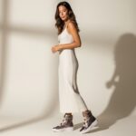 Tênis Cano Alto em Couro Prata Velha - 153.170 - Imagem 4