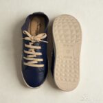 Tênis Casual Feminino de Couro Marinho - Mia 153.172 - Imagem 5