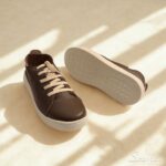 Tênis Casual Feminino de Couro Marrom - Mia 153.172 - Imagem 3