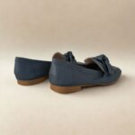 Mocassim Feminino em Couro JH858 - Marinho - Imagem 5