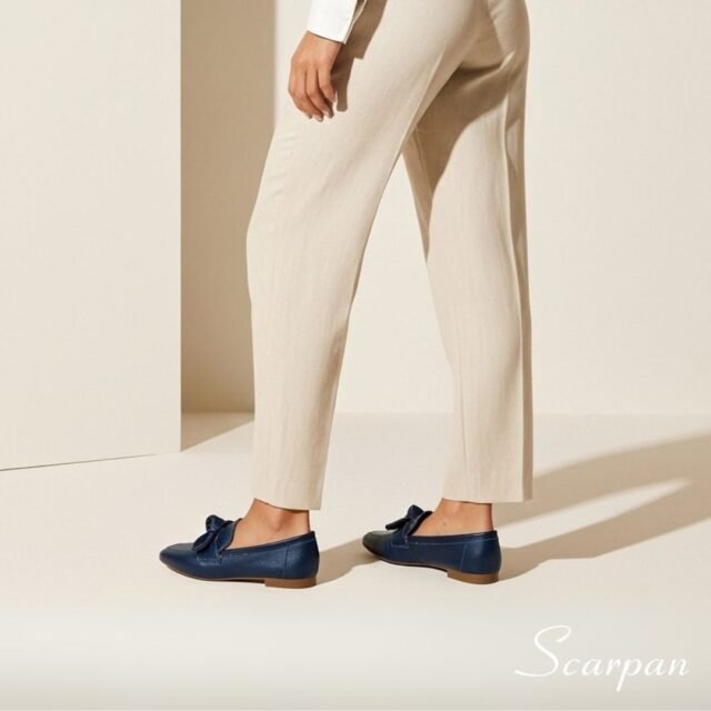 Características do Mocassim em Couro com Laço Scarpan Material: Couro legítimo super macio Forro: Sem forro, proporcionando maior frescor e respirabilidade Palmilha: Em EVA macio, que absorve impactos e garante conforto Solado: Produzido em TR, leve, flexível e antiderrapante Solto: Altura de 1,5 centímetros Detalhe: Cabedal com laço em couro, que adiciona charme e elegância Estilo: Mocassim feminino leve, moderno e versátil