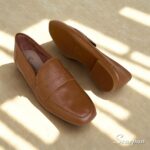 Mocassim Feminino em Couro 5820 - Caramelo - Imagem 6