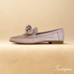 Mocassim Feminino em Couro JH858 - Nude