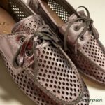 Mocassim com laço Onix em Couro Vazado  - 52550 - Imagem 2