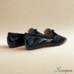 Mocassim em Couro Verniz Preto - 72140 - Imagem 7